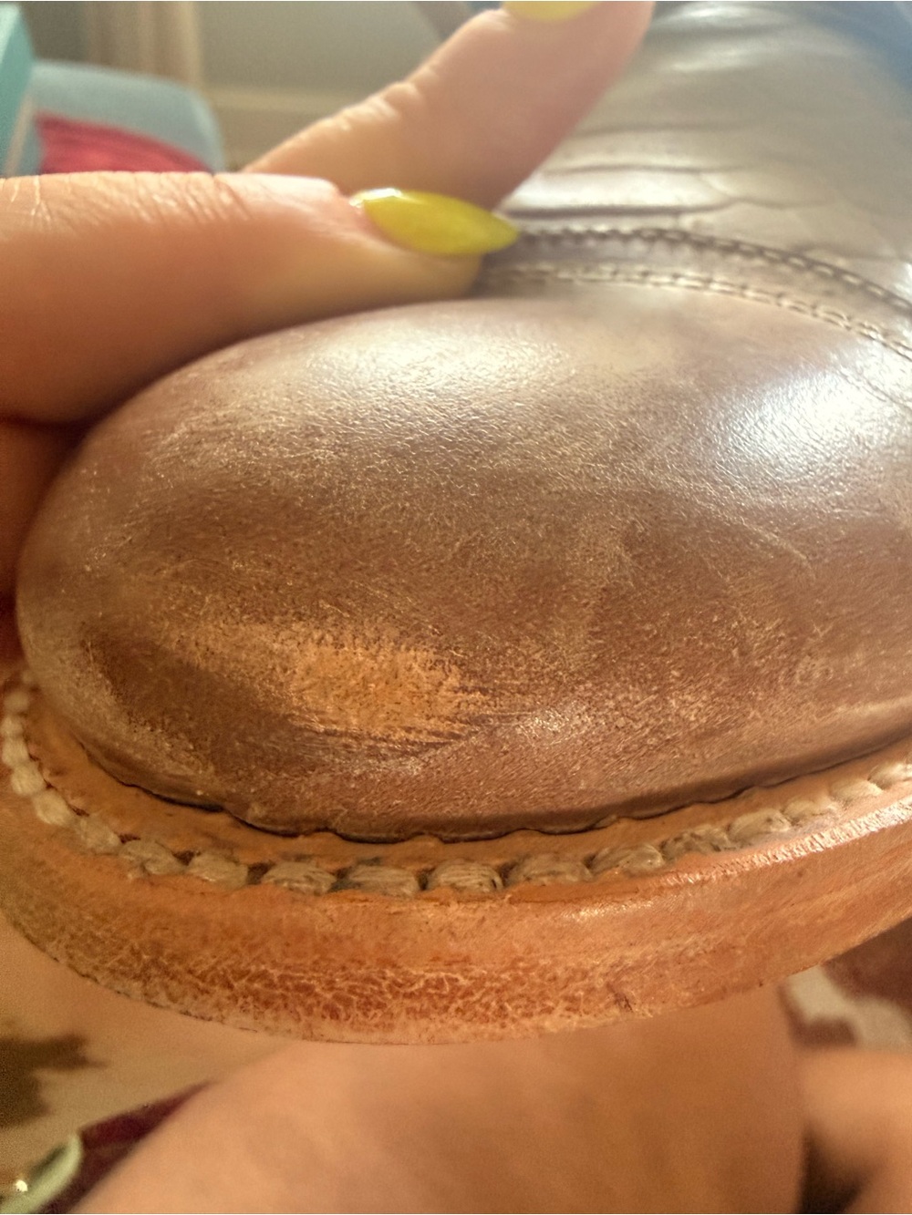 Freebird Brown Leather Flats - Mabel - Picture 13 of 17